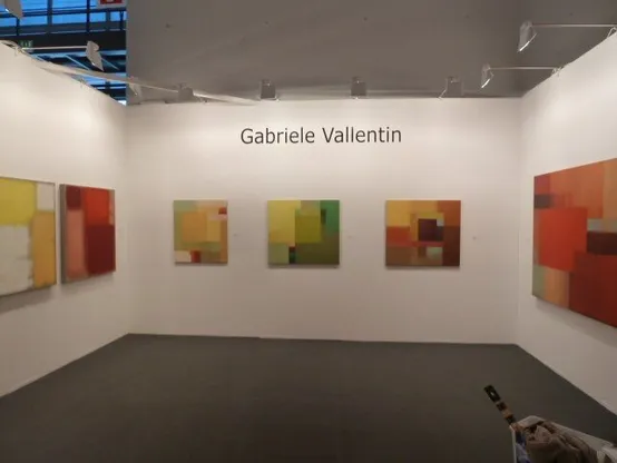 installation view: art KARLSRUHE, one artist show, Galerie Meier, Karlsruhe · 2014