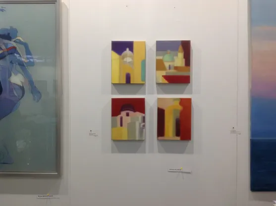 installation view: Luxembourg Art Fair, Galleria Monteoliveto, Luxemburg · 2016
