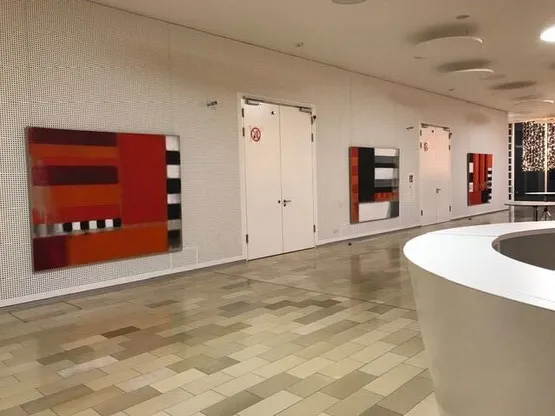 installation view: “Feuer und Wasser”, Kulturforum Merzhausen · 2018/19