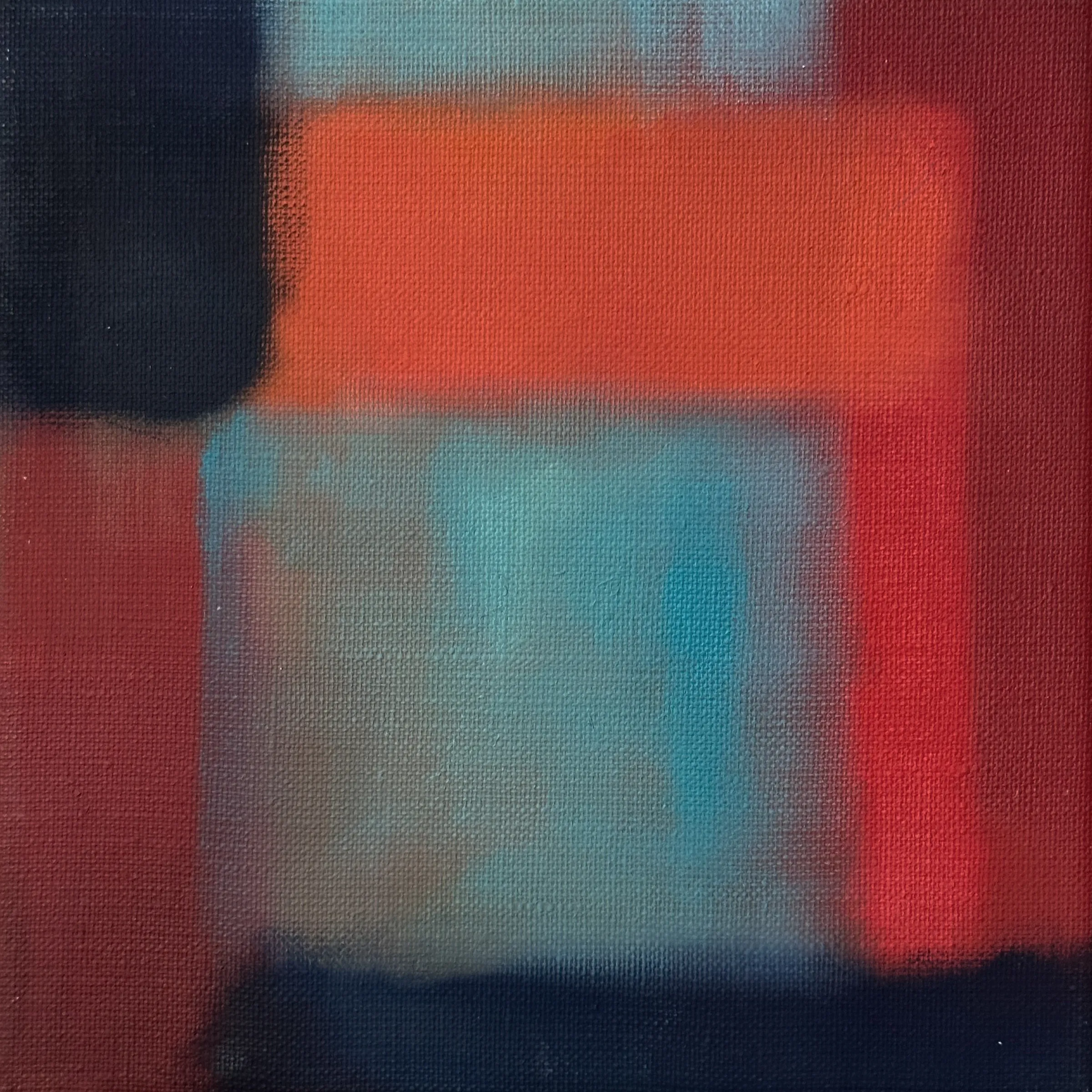 M66, 2018, Öl auf Leinwand, 20 × 20 cm